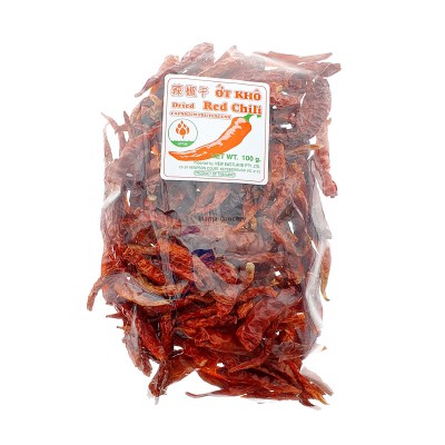 Lotus Brand Dried Red Chilli Stemlis 100g